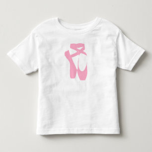 Camiseta Infantil "Dance o rosto para fora" Calçados Balés