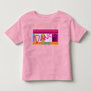 Camiseta Infantil Dance Themed Design
