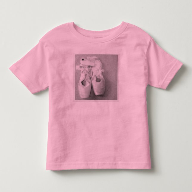 Camiseta Infantil Dancers En Pointe (Frente)