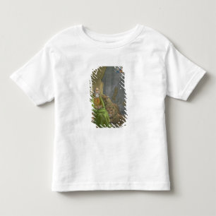 Camiseta Infantil Daniel no antro dos leões, de uma bíblia impress