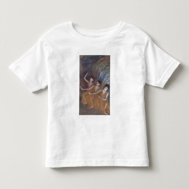 Camiseta Infantil Danseuses de Edgar Degas | Trois (Frente)