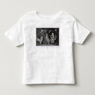Camiseta Infantil Dante, Christina, Frances e William Rossetti