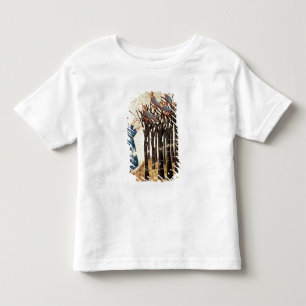 Camiseta Infantil Dante e as almas transformadas em pássaros