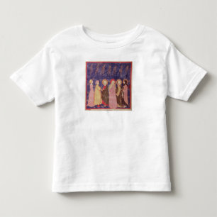 Camiseta Infantil Dante e Beatrice com os santos do paraíso