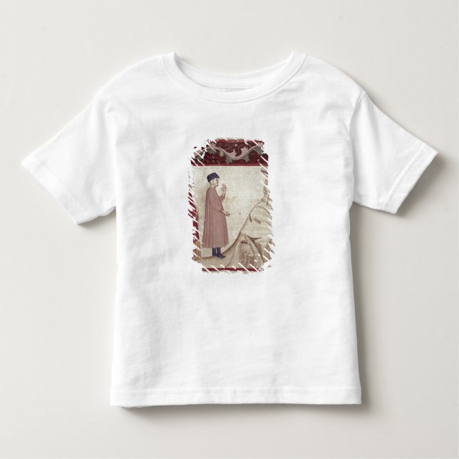 Camiseta Infantil Dante e Virgil encontram as almas encarceradas (Frente)
