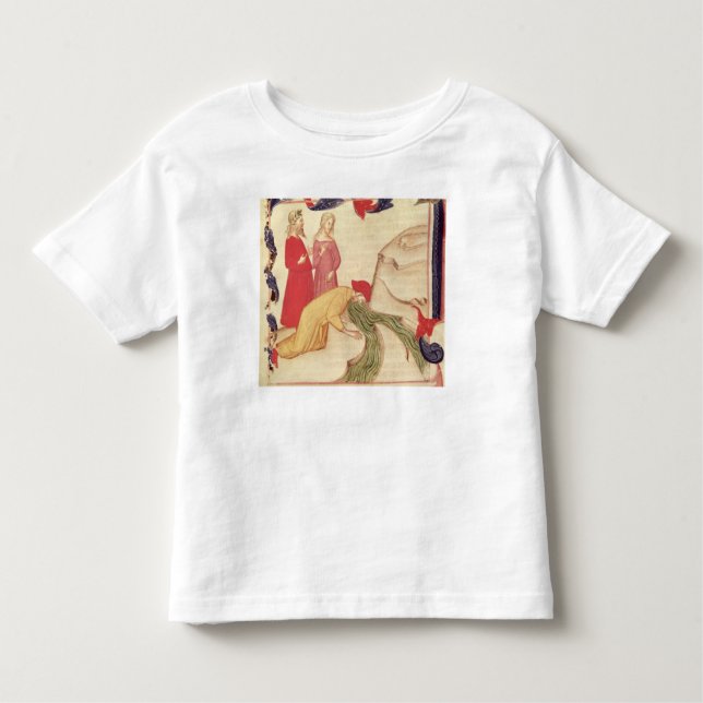 Camiseta Infantil Dante que purifying antes de entrar (Frente)