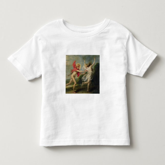 Camiseta Infantil Daphne e Apollo (óleo) (Frente)