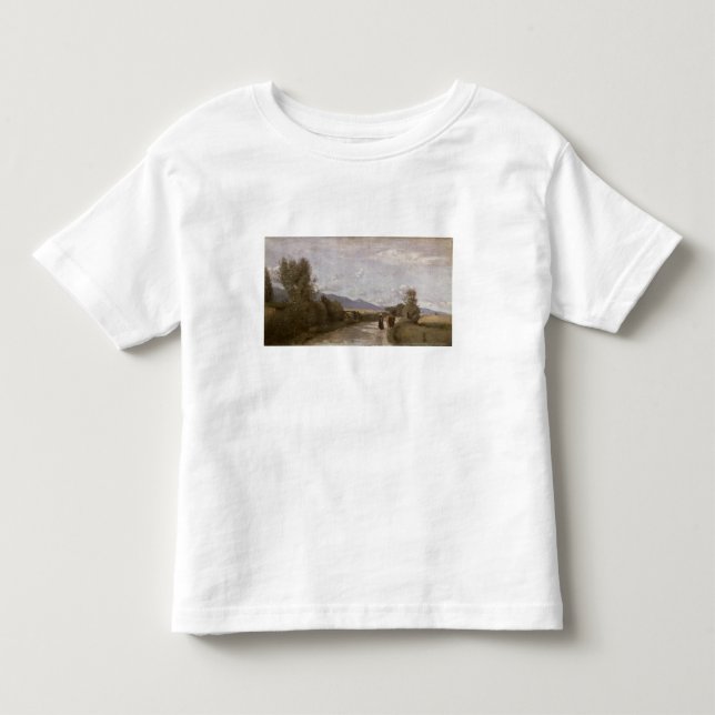 Camiseta Infantil Dardagny, manhã, c.1853 (óleo em canvas) (Frente)