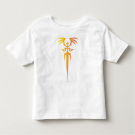 Camiseta Infantil Dark Tribal Phoenix Emblem – Mythic Symbol