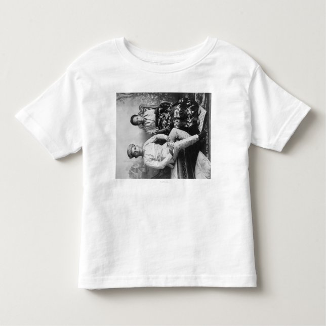 Camiseta Infantil Dato Mandi e esposa nas Filipinas Photograp (Frente)