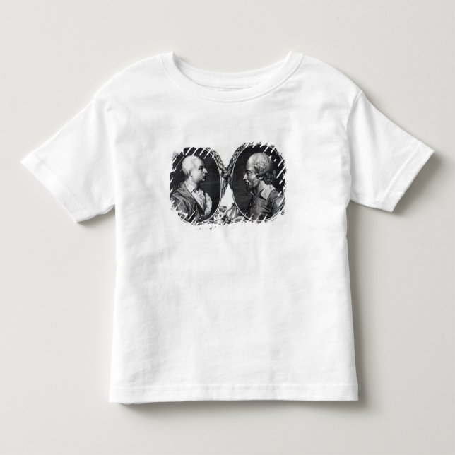 Camiseta Infantil David Garrick e Shakespeare (Frente)
