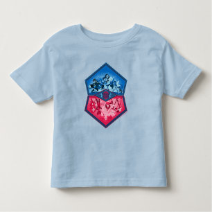 Camiseta Infantil DC Super Hero Girls Batalha de Trabalho em equipe