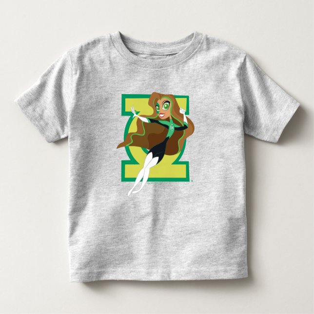 Camiseta Infantil DC Super Hero Girls Green Lanterna (Frente)