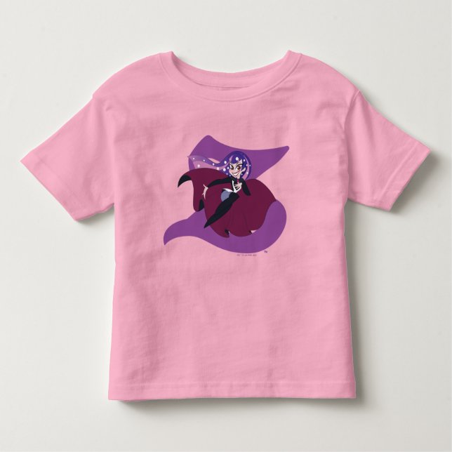 Camiseta Infantil DC Super Hero Girls Zatanna (Frente)