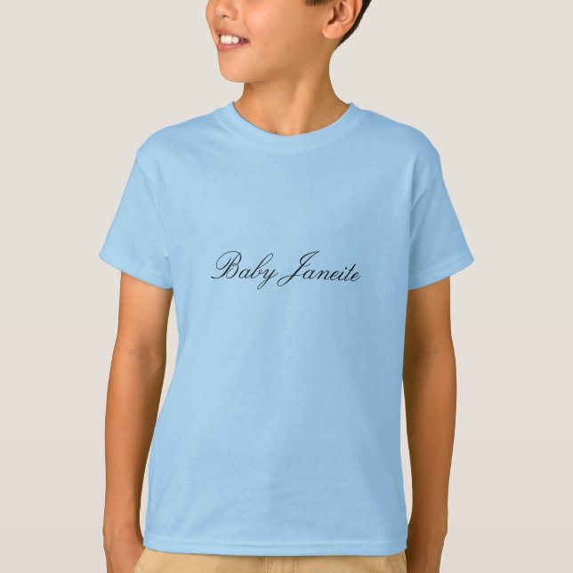 Camiseta infantil de Baby Janeite (Frente)