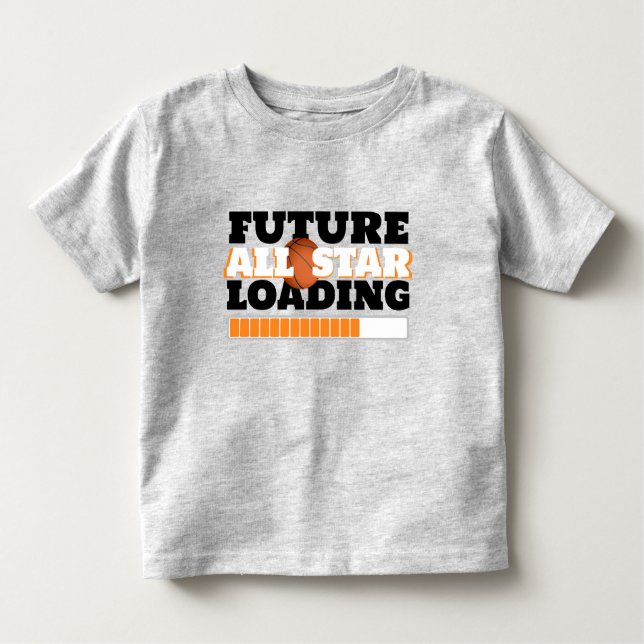 Camiseta Infantil de Basquete Futuro All Star Load (Frente)