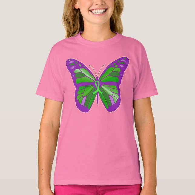 Camiseta Infantil de Conscientização sobre Doença  (Frente)