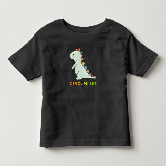 Camiseta Infantil de Dinossauro Colorido Fofo