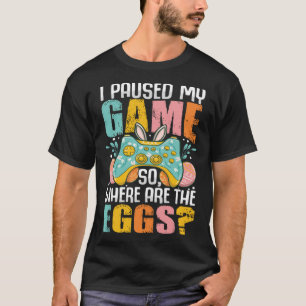 Camiseta infantil de Frohe Ostern para Meninos e R