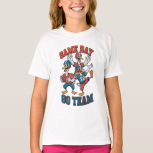 Camiseta Infantil de Futebol do Ganso Bobo para Di