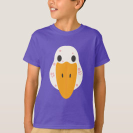 Camiseta Infantil de Ganso Com Espinhas