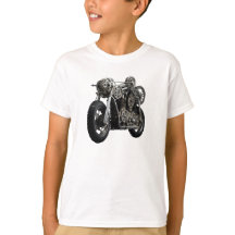 Camiseta infantil de gráficos de motocicleta Gear 