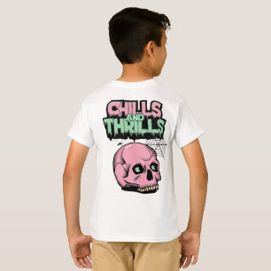 Camiseta infantil de Halloween Chills and Thrills