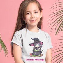 Camiseta Infantil de Halloween Personalizada