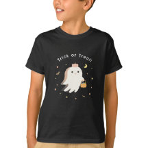 Camiseta Infantil de Halloween Sweet Boo Ghost