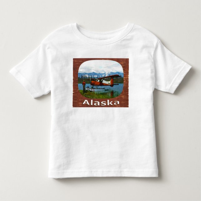 Camiseta Infantil De Havilland Beaver Floatplane (Frente)