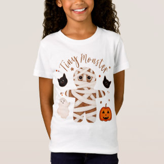Camiseta Infantil de Múmia de Halloween