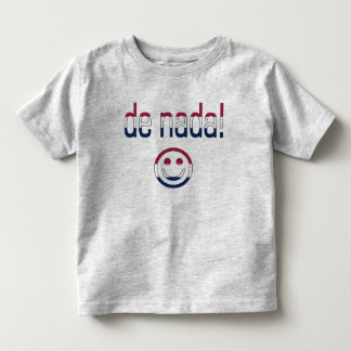 Camiseta Infantil De Nada! Cores da bandeira de América