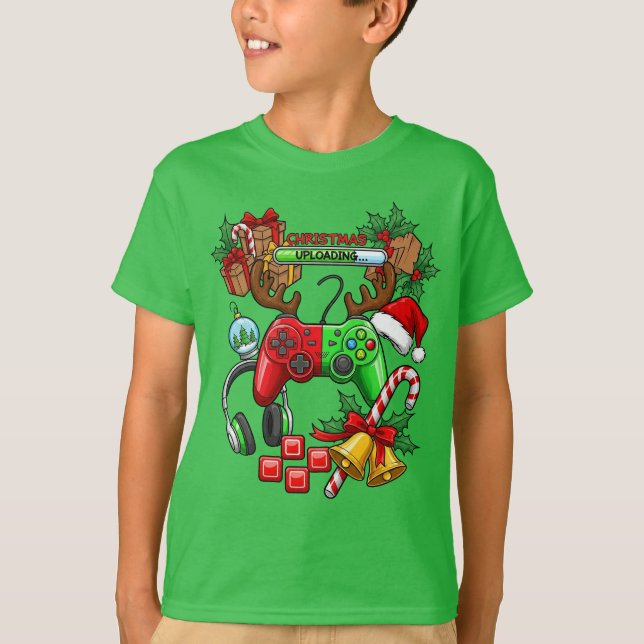 Camiseta infantil de Natal (Frente)