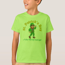 Camiseta Infantil de Novidade Dia de São Patrício