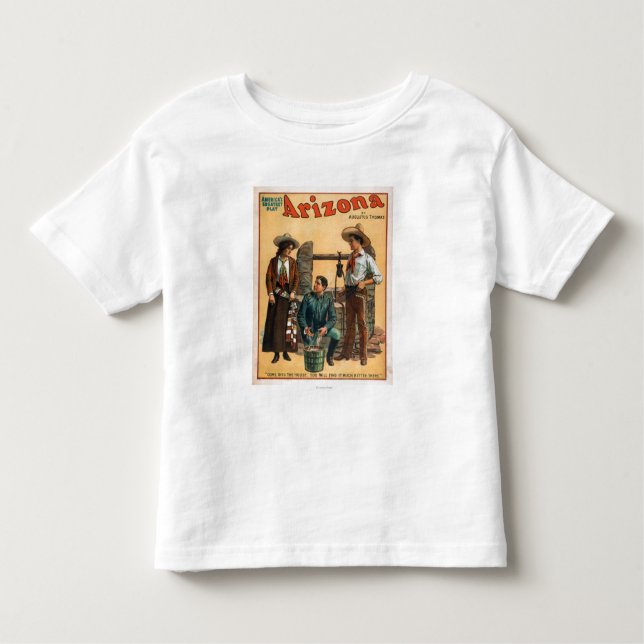 Camiseta Infantil De "poster #3 do grande jogo América" da arizona (Frente)