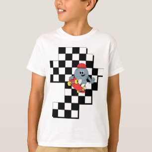 Camiseta Infantil de Skate Cute – Divertida e Leg