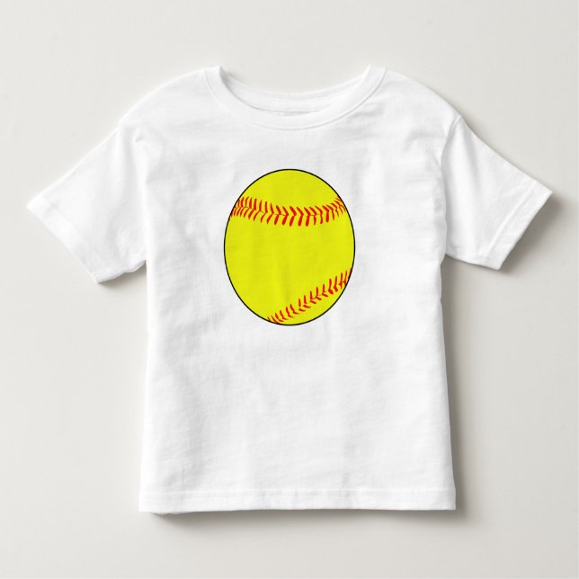 Camiseta infantil de softball Fastpitch personaliz (Frente)