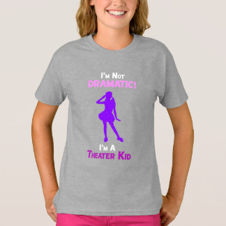 Camiseta Infantil de Teatro Feminina