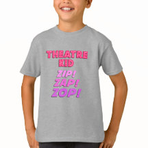Camiseta Infantil de Teatro Zip-Zap-Zop