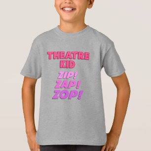 Camiseta Infantil de Teatro Zip-Zap-Zop