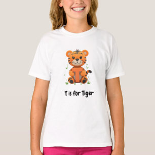 Camiseta Infantil de Tigre Fofo   T é de Tigre Alf
