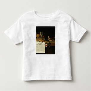Camiseta Infantil De Vanitas homenagem da vida ainda