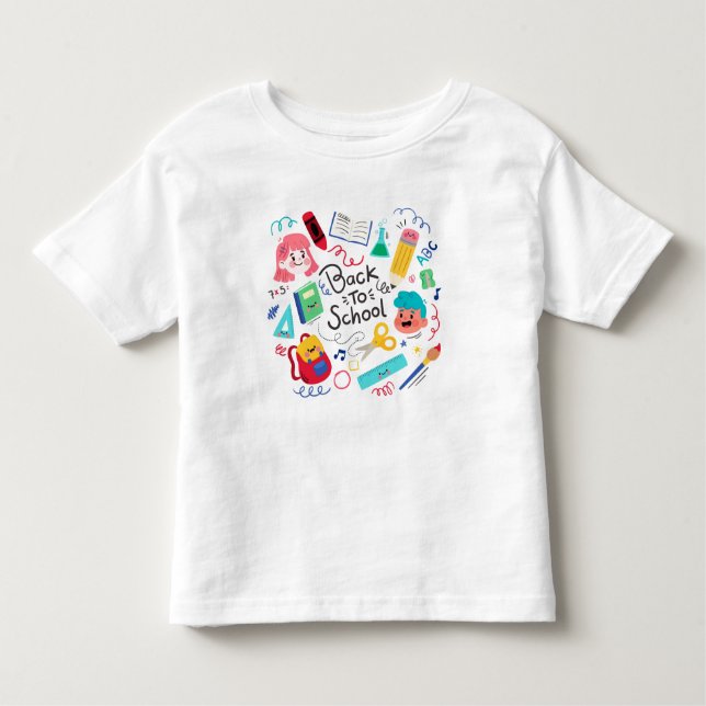 Camiseta Infantil De Volta À Escola (Frente)