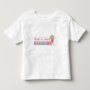 Camiseta Infantil de volta à escola