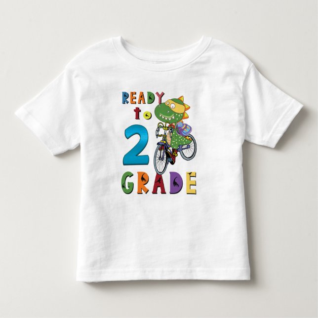 Camiseta Infantil De Volta À Escola,2º Grau (Frente)