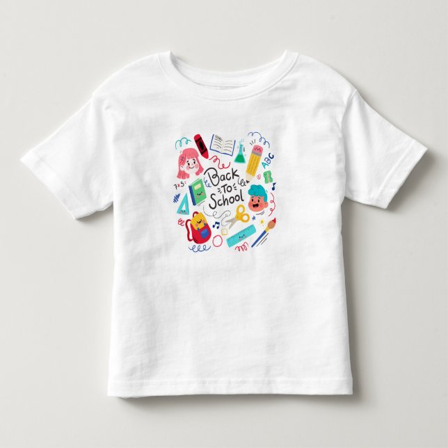 Camiseta Infantil De Volta às Aulas (Frente)