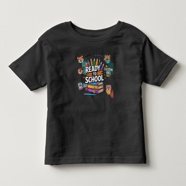 Camiseta Infantil De Volta às Aulas (Frente)
