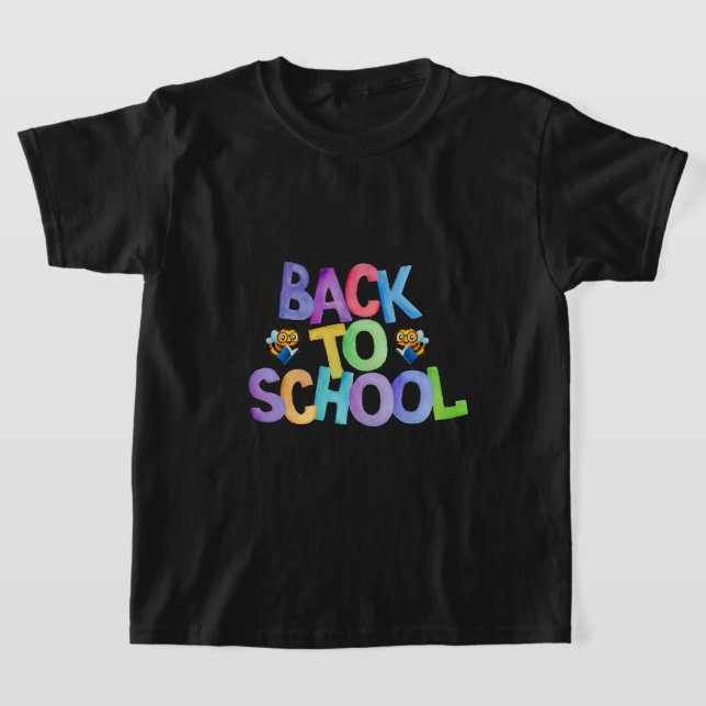 Camiseta Infantil de Volta às Aulas | Feliz Su (Postura )