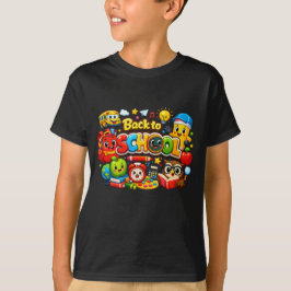 Camiseta Infantil de Volta às Aulas | Feliz Su