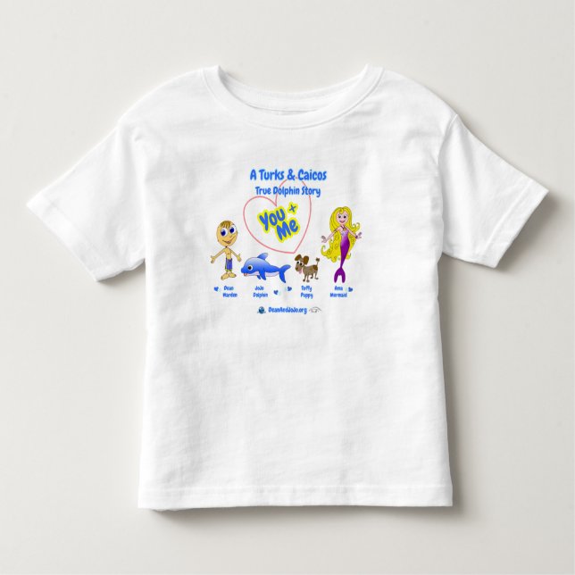 Camiseta Infantil Dean e JoJo Toddler T-Shirt (Frente)